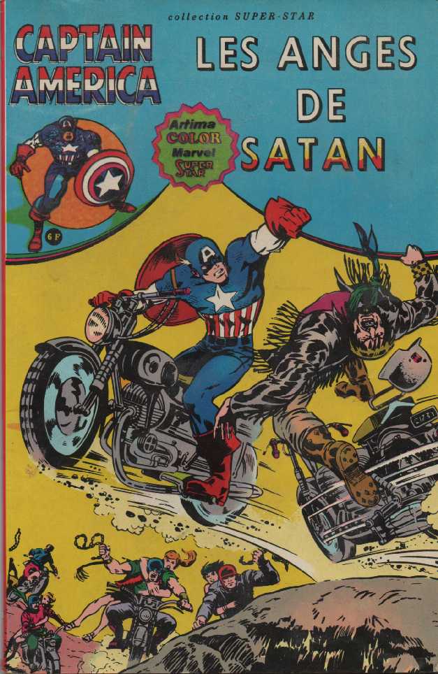 Une Couverture de la Série Captain America